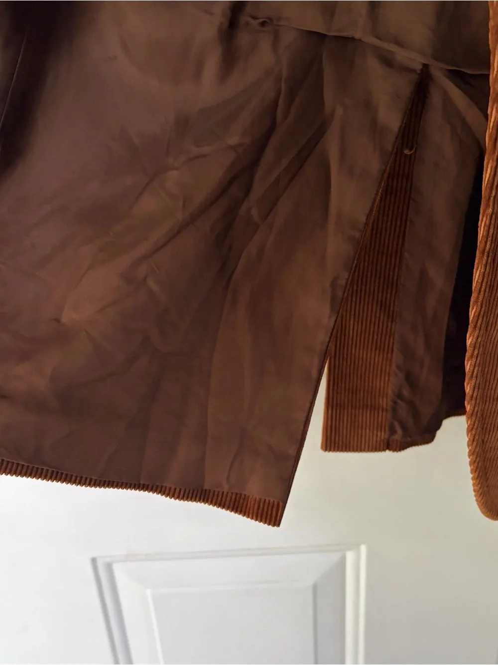 Corduroy Sport Coat in Rust Brown - Classic Men's Blazer